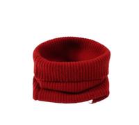 ZIHDKE Lot de 2 cache-cous tricotés for femmes, écharpes, anneaux chauffants, tours cou, snoods d'hiver for le ski et les activités plein air (hommes) Pour Femme(Red)