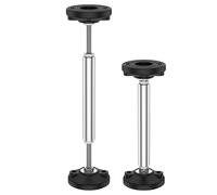 ZIHDKE Lot de 2 Pieds Support for cric d'armoire, réglables en Acier Inoxydable, for évier, Outils et Bras for économiser du Travail pour Armoire(30 x10cm)