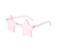 ZIHDKE Lot de 20 lunettes soleil fines en forme d'étoile, couleur océan, sans monture, style boule éblouissante, bonbon, pentagramme Pour Party Annivesaire(Color 5)