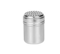 ZIHDKE Pot d'assaisonnement polyvalent en acier inoxydable, 5 pièces, bouteille de sel et sucre, couvercle rotatif, Gadgets cuisine, poivrière à épices pour Épices(L-Single use)