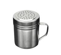ZIHDKE Shaker en acier inoxydable avec poignée, 5 pièces, bouteille d'assaisonnement for épices, sel fin, sucre, pot de poivre pour Épices