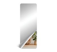 ZIHQRgE Miroir Mural sans Cadre 60x30cm 100x30cm Miroir Rectangulaire Pleine Longueur Peut Être Installé Verticalement ou Horizontalement(120cm L X 30CM W)