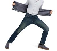 ziilay Jeans thermiques homme Pantalon thermique Pantalon de neige Pantalon d'hiver doublé Jeans d'hiver avec doublure polaire Pantalons, 29W / 32L