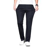 ziilay Pantalon de golf long pour homme - Pantalon de jogging - Pantalon de sport - Tissu super stretch, 8292b bleu foncé, 35W x 32L