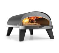 ZiiPa Pizza Oven Piana - Gasmodel - met Thermometer - Leisteen - voor ø 30 cm pizza's - Roterende pizzasteen