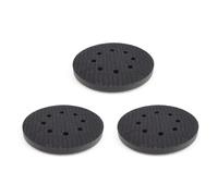 ZIJANG 3 Pièces Tampon Interface, Tampon Interface en éponge, Huit Trous Patin pour Ponceuse, Interface Pad 125mm, pour Travaux de Polissage, de Meulage et de Ponçage