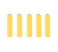 ZijianZZJ Lot de 5 piles factices LR06 AA LR03 AAA pour installation de fausses piles