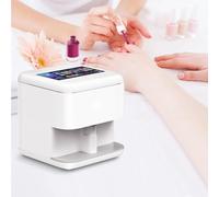 ZIJINGY Imprimante à Ongles 3D Machine d'art d'ongle avec écran Tactile Professionnel Portable Intelligent Automatique Peinture à Ongles Motif personnalisé Bricolage Art imprimante à Ongles