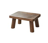 ZIJIREN Repose-pieds en bois, tabouret de table basse, tabouret à chaussures, table de plantation, tabouret à langer, tabouret en bois massif, tabouret bas, banc, tabouret bas portable (ovale)