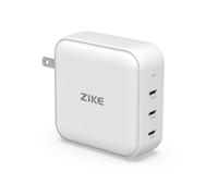ZIKE Z1214 Adaptateur 140W GaN PD3.1 USB-C, Charge Rapide pour MacBook Pro et Écosystème Apple, 3 Ports Simultanés