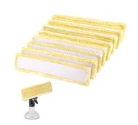 Zikenis 8 Pièces Cchiffons de rechange lavables,Serpillères de rechange en microfibre,Chiffons de Nettoyage en Microfibre pour WV2 WV5 Plus Premium
