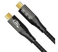ZIKNYDO Câble USB C 3.2 Gen 2x2 0,5 m, Cordon USB C 20Gbps, sortie vidéo 8K/4K USBC moniteur, recharge rapide 240W Cable Type C vers Type C pour Thunderbolt 4, MacBook Pro, iPad, Dell XPS, SSD, hub