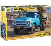 ZIL -130 Camion Benne 1:43 Kit De Modèle En Plastique ZVEZDA