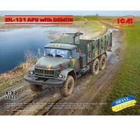 Maquette Camion Zіl-131 Afu With Dshkm |icm|72821| 1:72 Maquette Char Promo