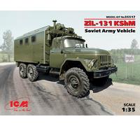 Zil-131 Kshm, Véhicule De L'Armée Soviétique 1:35 Kit De Modèle En Plastique ICM
