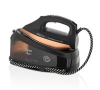 Zilan Centrale Vapeur 3000 W - Réservoir 1,5 L - Semelle Céramique Anti-adhésive, Système Auto-nettoyant, Noir et Or