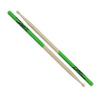 Zildjian Baguettes de batterie 5A Maple Érable Dip vert