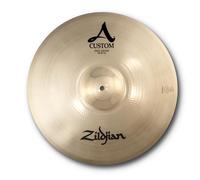 Zildjian A Custom Series - 18" Fast Crash Cymbal - Brilliant finish multicoloured