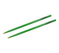 Zildjian Baguettes de batterie 5ACWDGG – 5A Acorn Neon Vert
