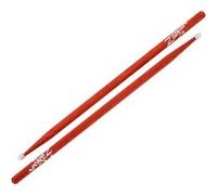 Zildjian Baguettes de batterie 5ANR 5A Hickory embout nylon rouge