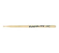 Zildjian Artist Series Hickory Drumsticks - Travis Barker - Wood Tip - 'Stars & Straps' Logo
