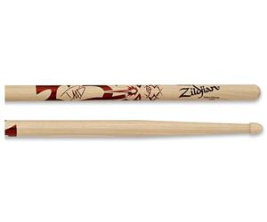 Zildjian Artist Series Hickory Drumsticks - Wood Tip, DAVID GROHL