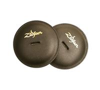 Zildjian P0751 Leather Hand Cymbal Pad, Black, pair