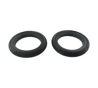 Zilimontt 12.5x2.50 Pneu de scooter en caoutchouc solide (57-203) pour scooter électrique et vélo électrique - anti-crevaison, non gonflable, pour pneu de remplacement pour roue de 12" (2pcs)