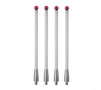Zilimontt A-5000-3712 Stylet à sonde tactile CMM avec pointe boule rubis de 6 mm et tige en céramique de 100 mm, design non magnétique résistant à l'usure pour machine de mesure coordonnée