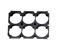 Zilimontt ABS+PC 21700 Support de cellule 2 x 3 Équerre épissable