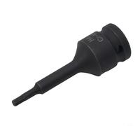 Zilimontt Adaptateur de douille de perceuse électrique à entraînement carré de 12,5 mm à tête hexagonale en alliage d'acier avec douilles hexagonales de 4 à 19 mm pour atelier de réparation d'usine