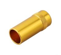 Zilimontt Adaptateur de filetage pour épuisette de pêche - Connecteur en alliage d'aluminium pour bricolage - Tête de 10 mm à 15 mm - Vis M8 - Outil multifonction - Doré (11,5 mm)