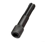 Zilimontt Adaptateur de foret à tige hexagonale SDS vers 6,35 mm, convertisseur magnétique de porte-tournevis, acier au chrome vanadium à dégagement rapide SDS Plus marteau rotatif vers hexagonal