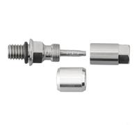 Zilimontt Adaptateurs de tuyau de frein hydraulique compatibles avec Formula Avid Olive, 5 mm pour raccords de frein hydraulique de vélo, alliage d'aluminium et acier inoxydable