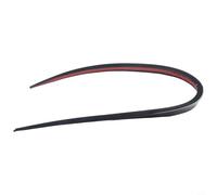 Zilimontt Aileron de coffre arrière de voiture noir - 120 cm souple en mousse PU pour la plupart des voitures, camions et SUV, sans perçage, style de course agressif