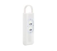 Zilimontt Alarme personnelle avec sirène puissante de 130 dB et double lumières stroboscopiques LED pour femmes, personnes âgées et enfants, dispositif de sécurité d'autodéfense avec 1 an de veille