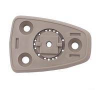 Zilimontt Base de montage pour rétroviseur intérieur 96327-WD200, pièce de rechange compatible, installation facile, support de rétroviseur avant en matériau ABS, couleur kaki, ajustement direct