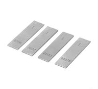 Zilimontt Bloc de jauge en acier rapide 0,5 à 100 mm, pour blocs d'étalonnage de dureté HRC 64 pour mesures, outils d'inspection et métrologie d'atelier (1)