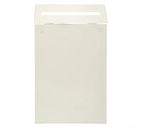 Zilimontt Boîte aux lettres murale vintage en métal avec design rustique européen, 29 x 22 x 6 cm, construction en fer robuste pour extérieur ou intérieur, boîte aux lettres décorative pour la maison
