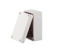 Zilimontt Boîte de jonction extérieure étanche IP65 en plastique ABS 100 x 68 x 50 mm Boîtier de câble à vis avec bosses de montage de bornes pour équipements électriques et industriels