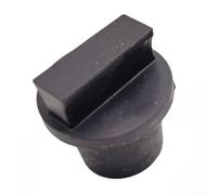 Zilimontt Bouchon de réservoir d'eau en caoutchouc pour rameur d'eau de 26 mm de diamètre avec anneau d'étanchéité pour fermeture étanche du port de vidange - Accessoires en caoutchouc noir durable