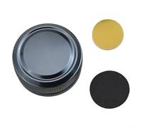Zilimontt Boulon de frein mécanique à tension métallique pour moulinet de pêche SLXDC, pièce de rechange durable avec 2 joints, noir/rouge/gris, réparation de précision (gris)