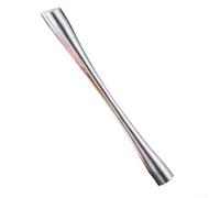 Zilimontt Broyeur à glace en acier inoxydable pour bar et cuisine, adapté pour écraser la glace et les citrons pour diverses préparations de boissons, fabriqué à partir d'acier inoxydable 304 (C)