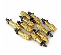 Zilimontt Buse de brumisation en laiton avec motif de pulvérisation réglable pour le refroidissement du jardin et de la terrasse, fabriquée en cuivre et plastique d'ingénierie, compatible avec les