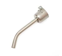 Zilimontt Buse de soudure à angle incurvé à 45 degrés pour station de reprise d'air chaud série 850 - Acier inoxydable avec options de diamètre intérieur de 3 mm/5 mm/6 mm/8 mm (6 mm)