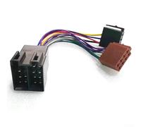 Zilimontt Câble adaptateur ISO pour voiture, matériau ABS, longueur 18,5 cm, compatible avec 106 (1996+), 206 (1998+), 306 (1993+), 307 (2001-2005), 405 (