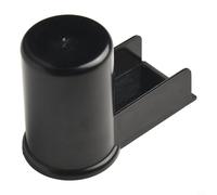 Zilimontt Cache-joint pour lave-vaisselle avec rampe d'air, trop-plein, drainage efficace, ABS robuste, compatible avec les modèles standard, outil d'installation noir, blanc, gris (noir)