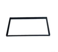 Zilimontt Cadre de montage 2DIN pour lecteur DVD de voiture avec construction en plastique et pour une installation facile, dimensions extérieures 188 x 118 mm et auberge 178 x 102 mm