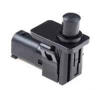 Zilimontt Capteur de commutateur d'alarme de capot, compatible avec les séries 3, 5, 6, 7, X3, X5, 8352229, 9119052, 4157962, Bouton-poussoir, Montage snap-in, Noir