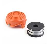 Zilimontt Capuchon de couvercle et bobine pour débroussailleuse Black & Decker GL675 GL680 GL685 GL686 GL687 GL690 Pièces de rechange - Pour une installation facile, aucun outil n'est nécessaire